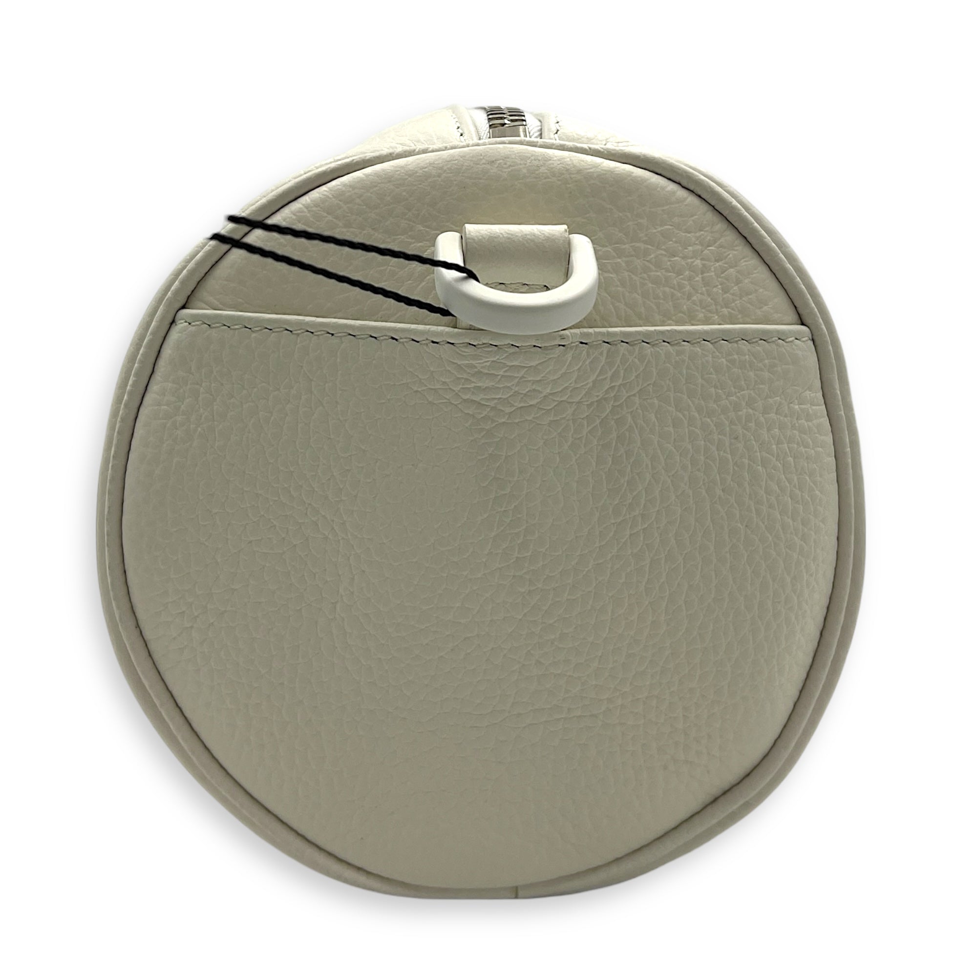 x Daniel Arsham Roller Shoulder Bag White in Calfskin, White hardware