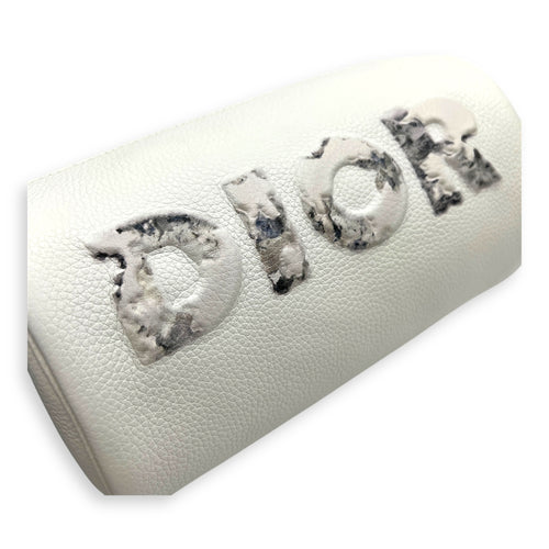 x Daniel Arsham Roller Shoulder Bag White in Calfskin, White hardware