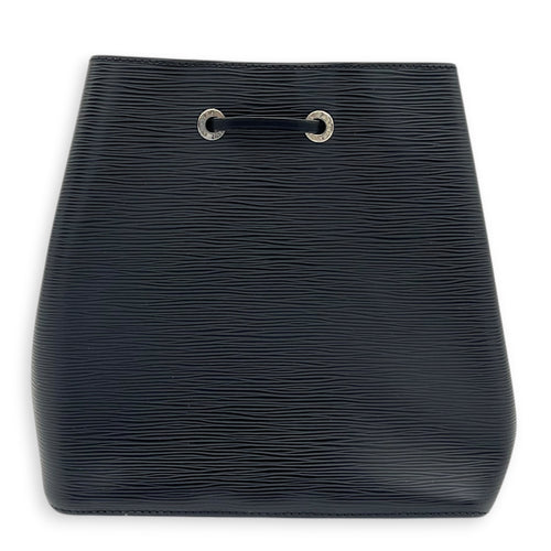 NeoNoe Bucket Bag Black in Epi Leather, Silver hardware