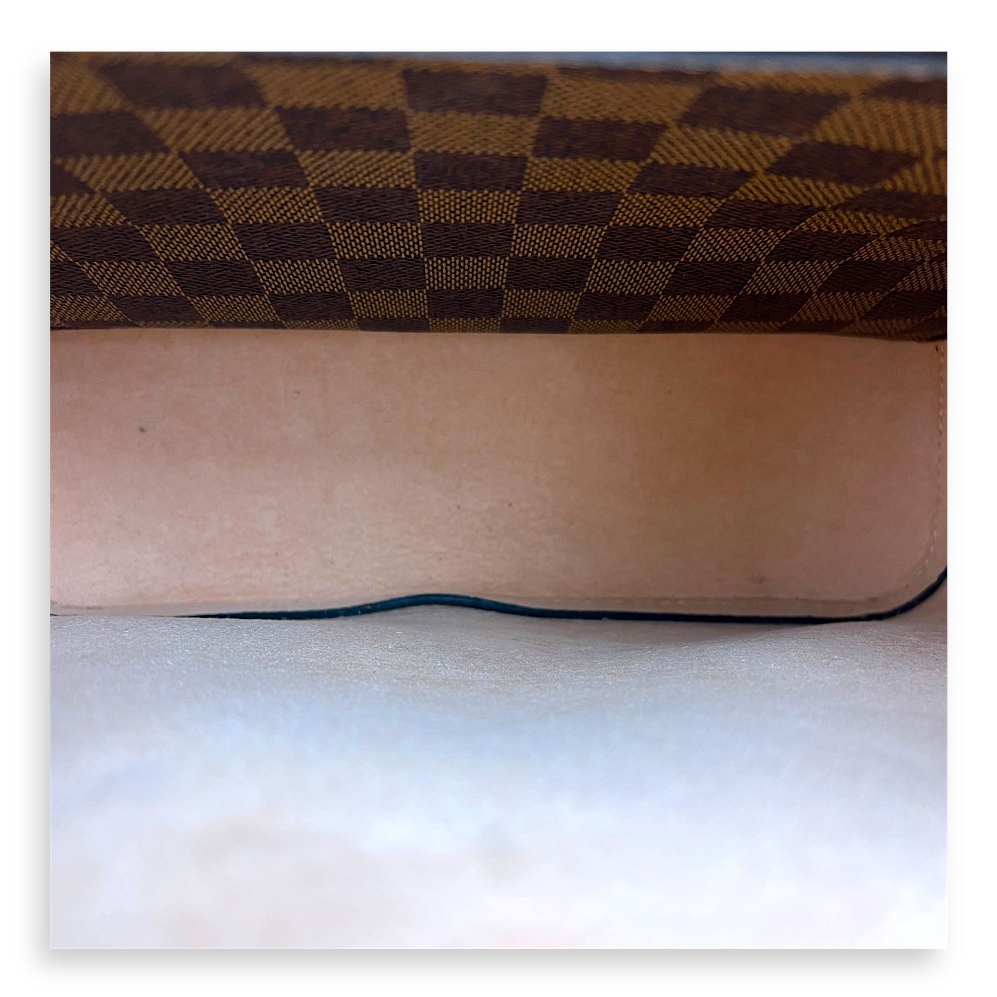 NeoNoe Bucket Bag MM Brown in Coated Canvas, Gold hardware