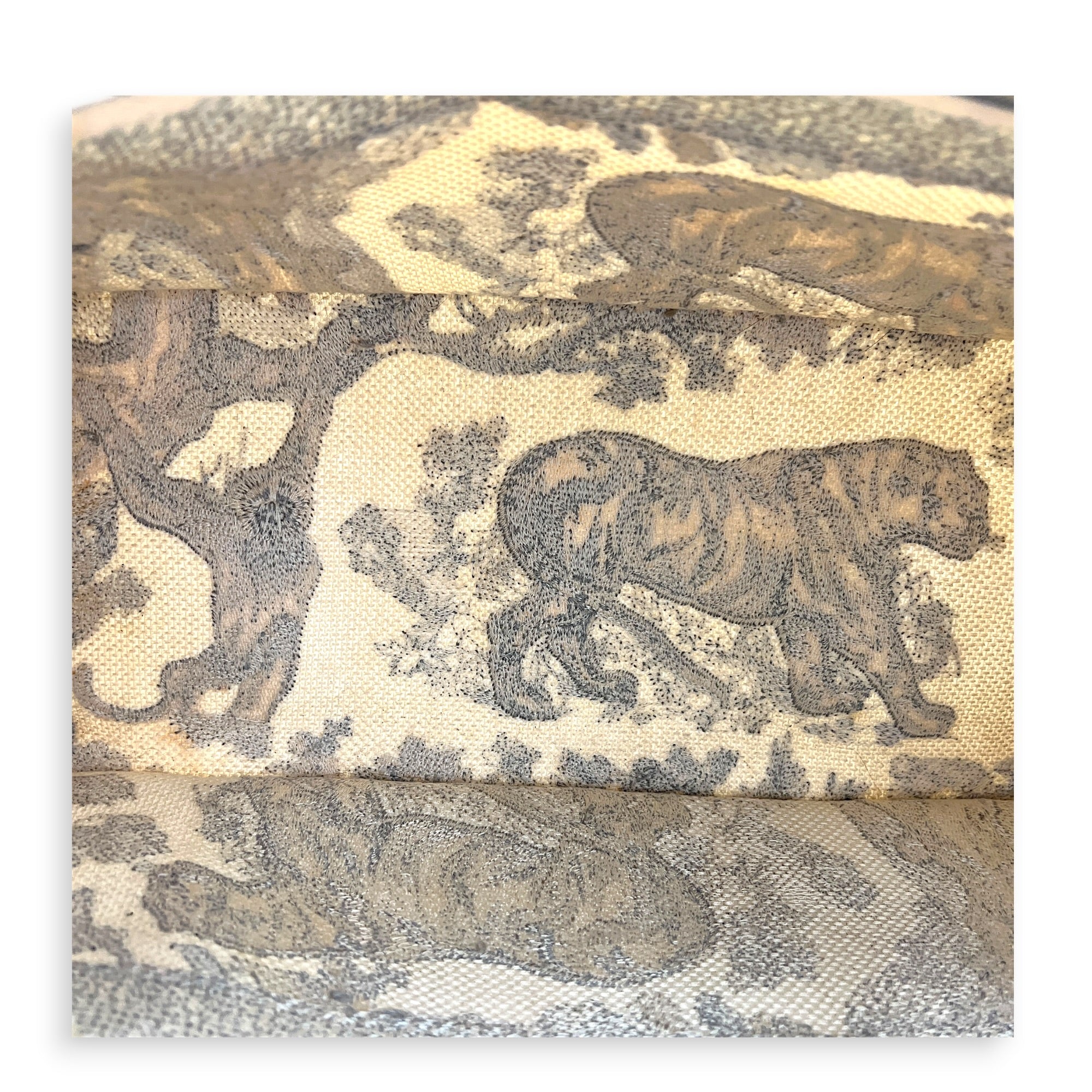 Book Tote Top Handle Bag White in Canvas