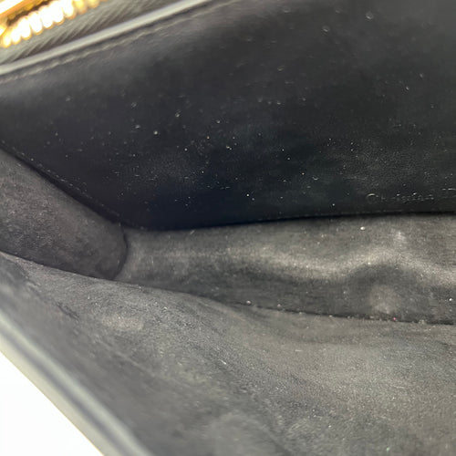 Girrafe CHIURI CRUISE 2020 Wallet On Chain Black in Calfskin, Gold hardware