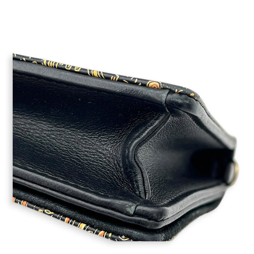 Girrafe CHIURI CRUISE 2020 Wallet On Chain Black in Calfskin, Gold hardware