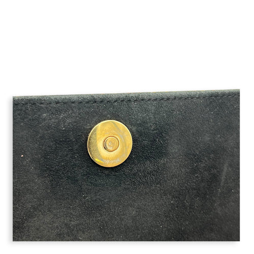 Girrafe CHIURI CRUISE 2020 Wallet On Chain Black in Calfskin, Gold hardware