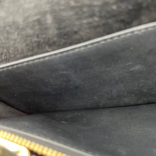 Girrafe CHIURI CRUISE 2020 Wallet On Chain Black in Calfskin, Gold hardware