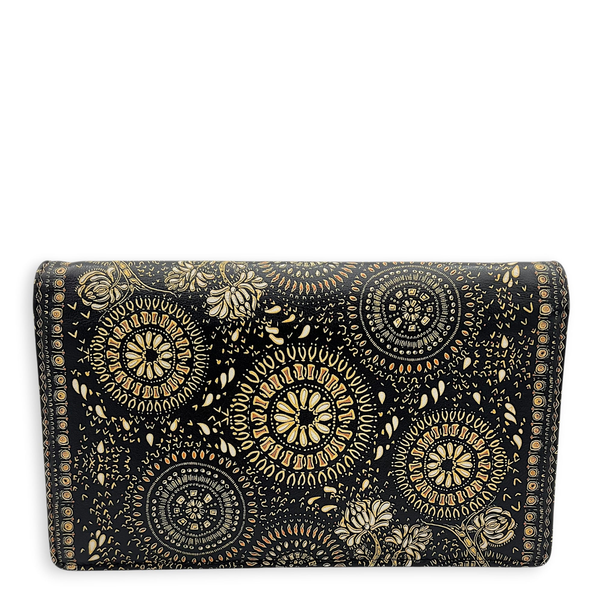 Girrafe CHIURI CRUISE 2020 Wallet On Chain Black in Calfskin, Gold hardware