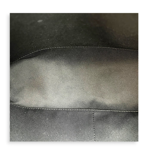 Discovery Messenger Blue in Embossed Leather, Silver hardware