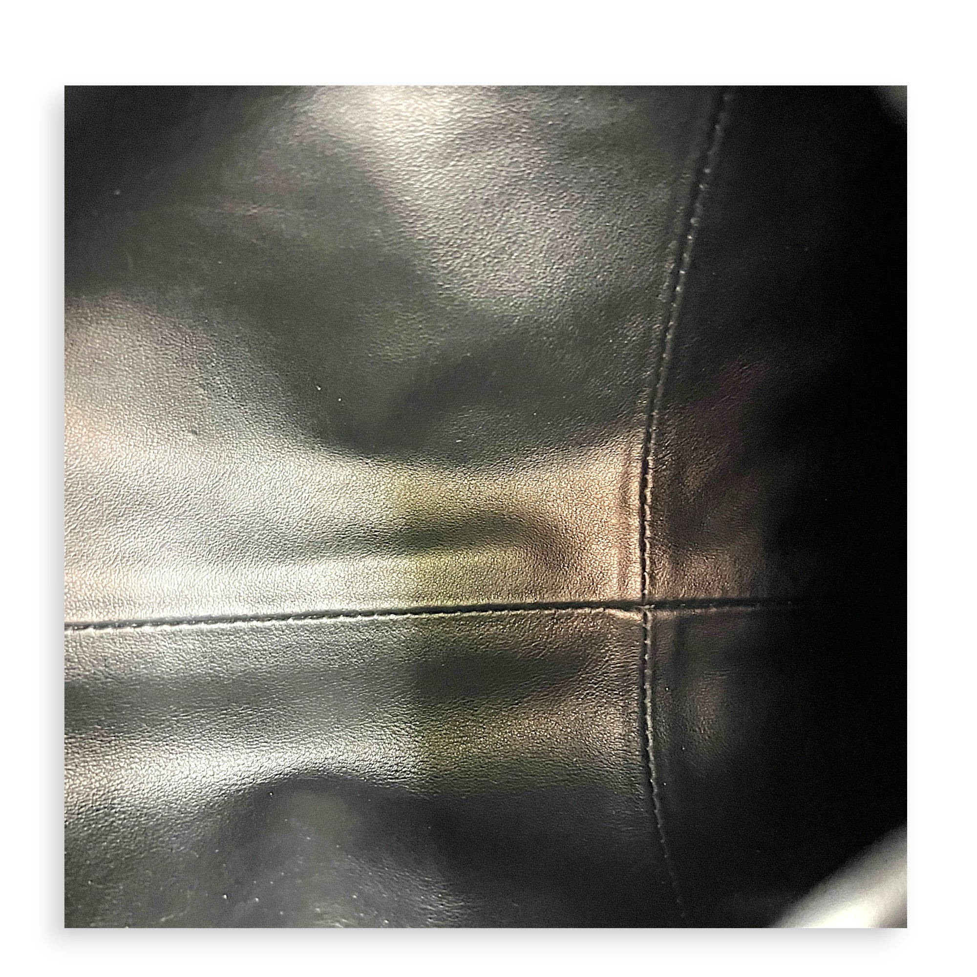 The Pouch Shoulder Bag Black in Lambskin