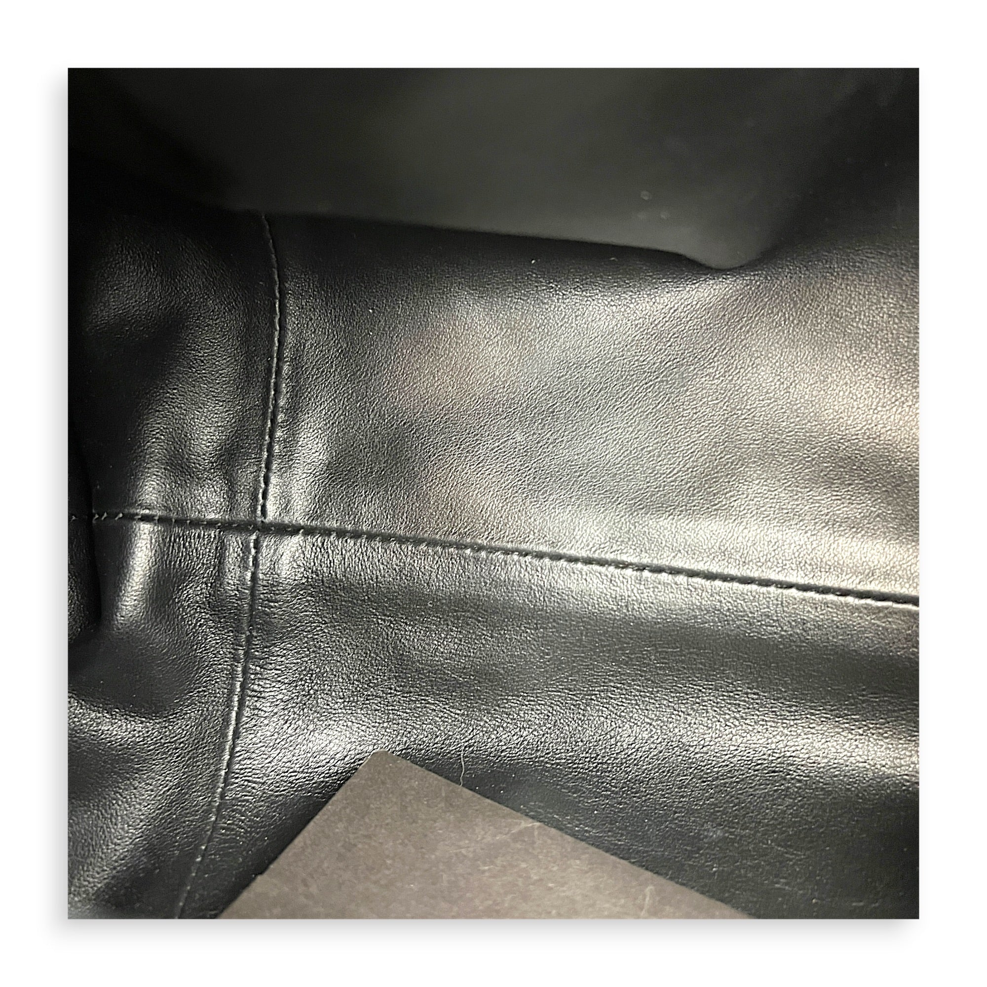 The Pouch Shoulder Bag Black in Lambskin