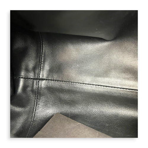 The Pouch Shoulder Bag Black in Lambskin
