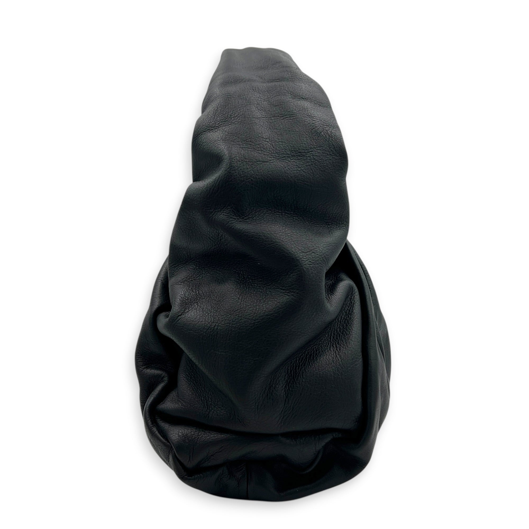 The Pouch Shoulder Bag Black in Lambskin