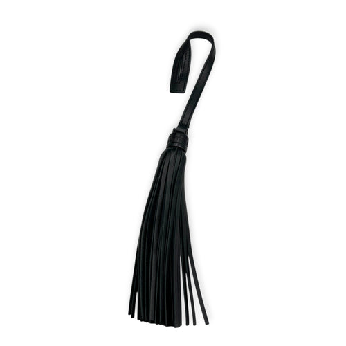 Loulou Shoulder Bag Black in Calfskin, Black hardware