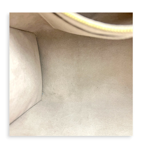 OnTheGo Tote Bag MM Beige in Empreinte Leather, Gold hardware
