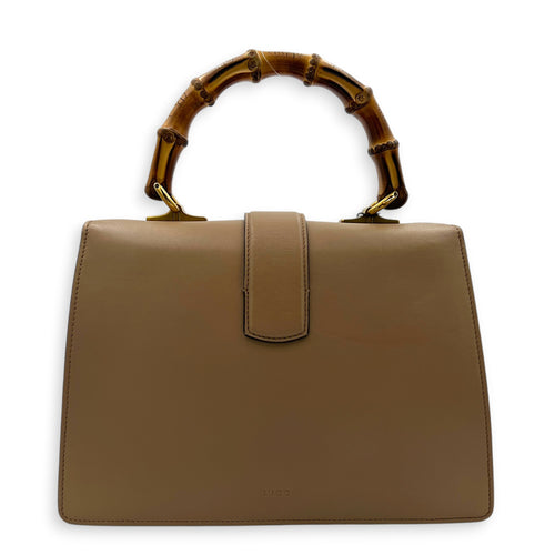 Dionysus Medium Tricolor Top Handle Bag in Calfskin, Gold hardware