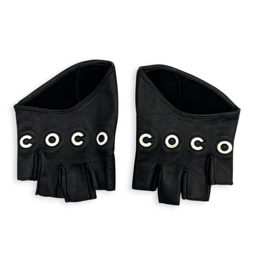 Coco Gloves Black in Calfskin