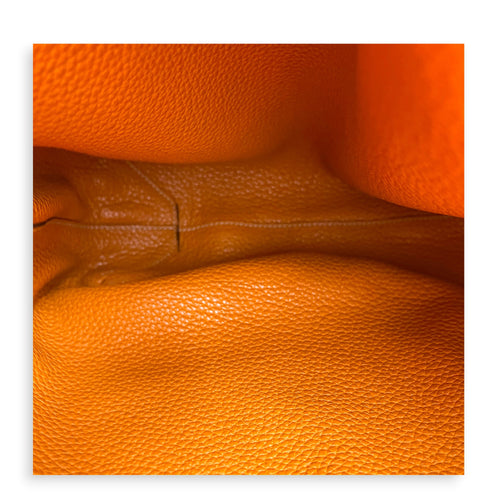 Double Sens Gold/Orange Tote Bag in Clemence