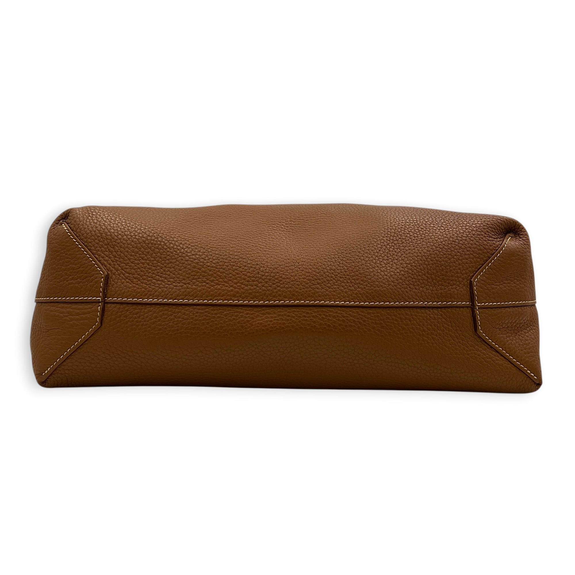 Double Sens Gold/Orange Tote Bag in Clemence