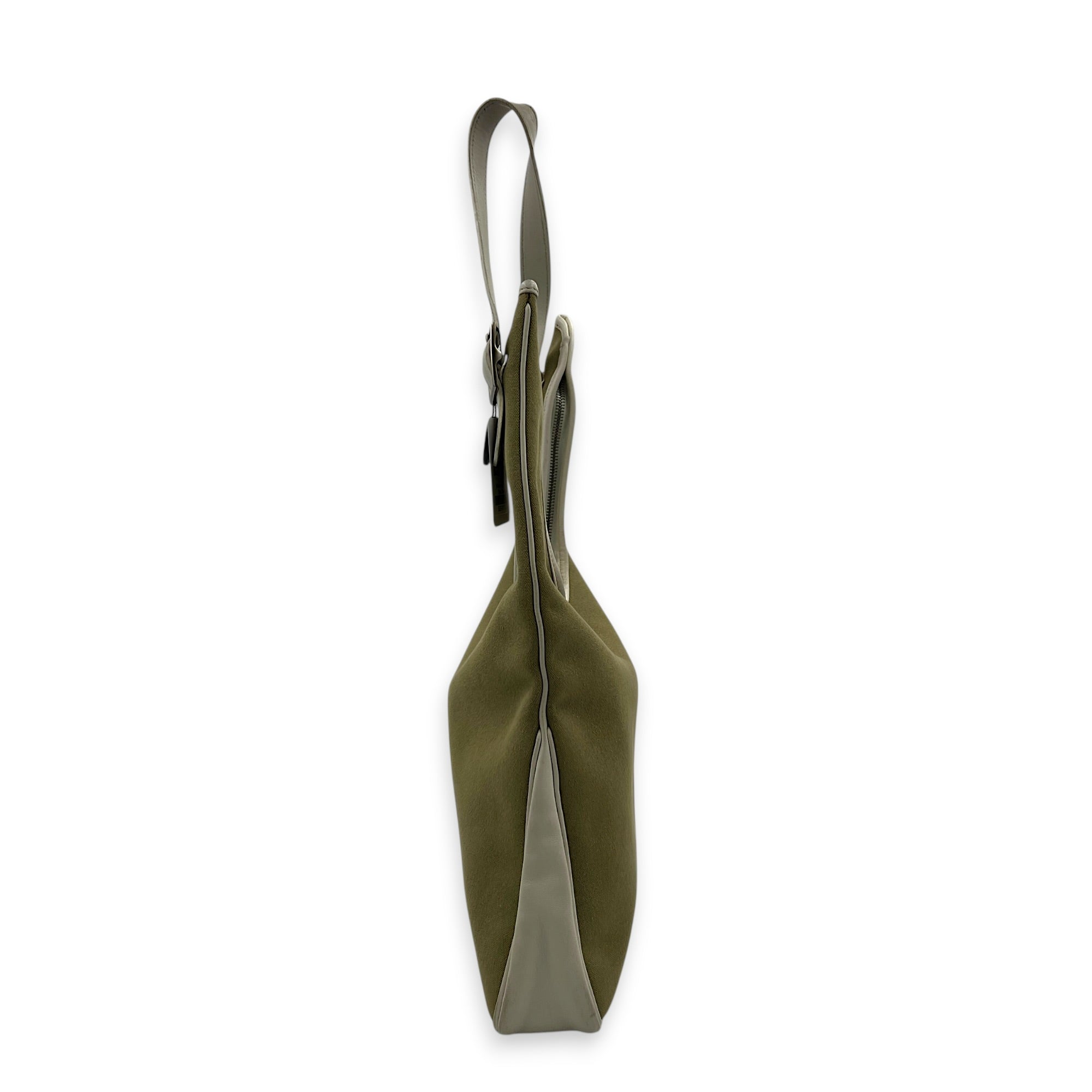 Massai Green in Canvas, Palladium hardware