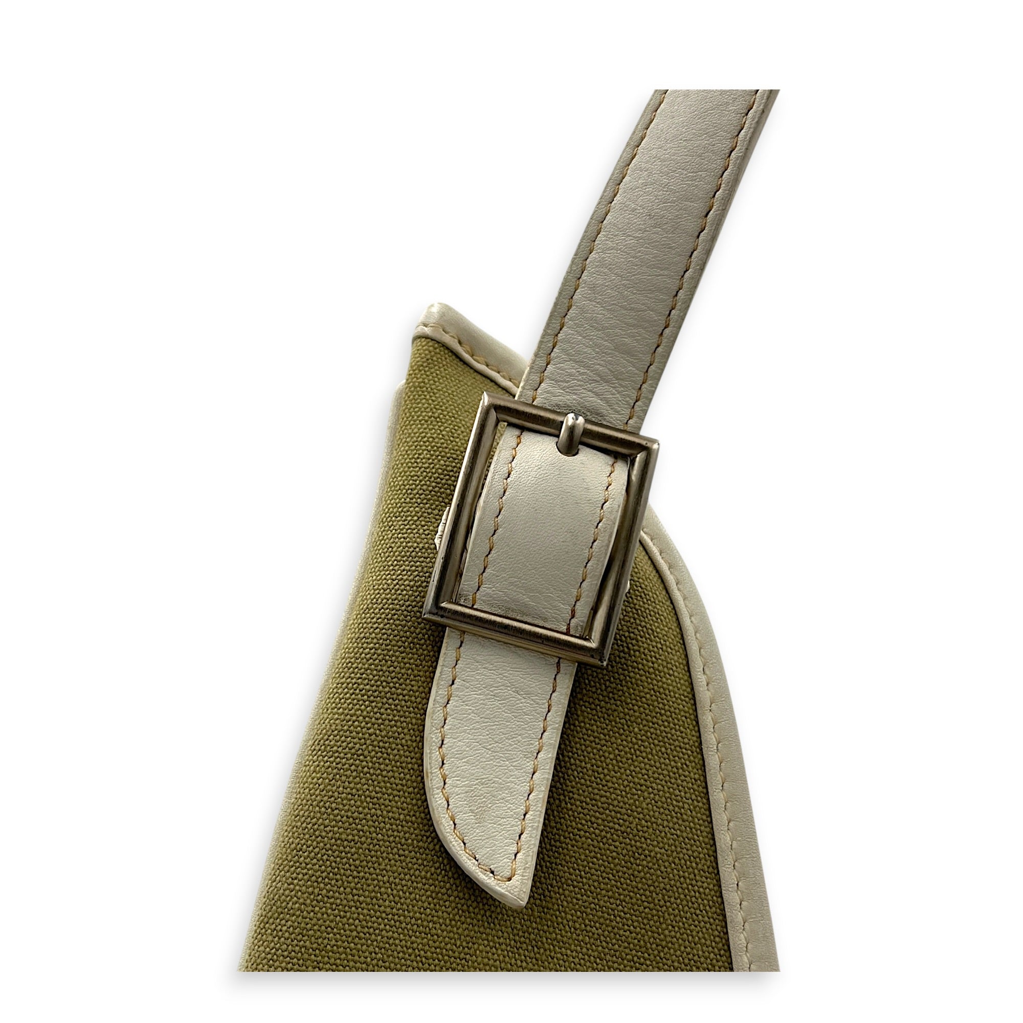 Massai Green in Canvas, Palladium hardware