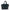 Car Top Handle Bag Black in Calfskin, Gunmetal hardware
