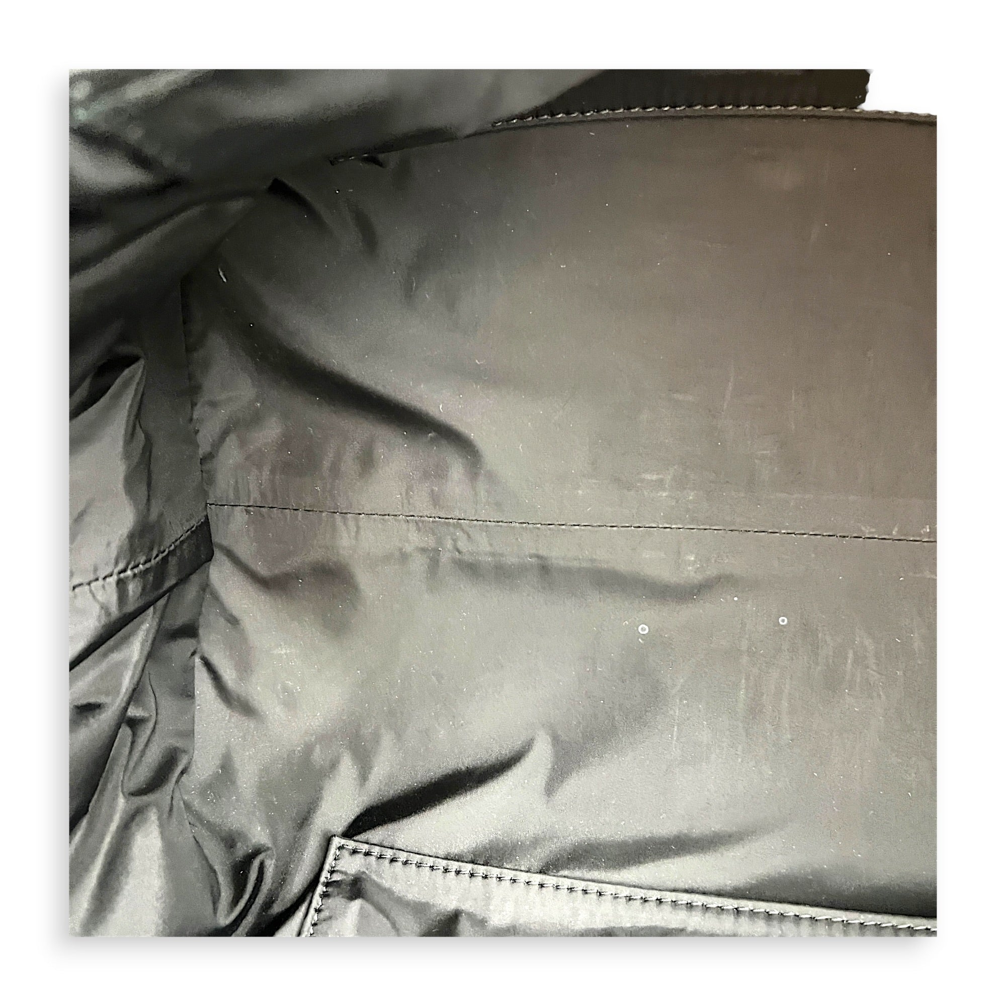 Car Top Handle Bag Black in Calfskin, Gunmetal hardware