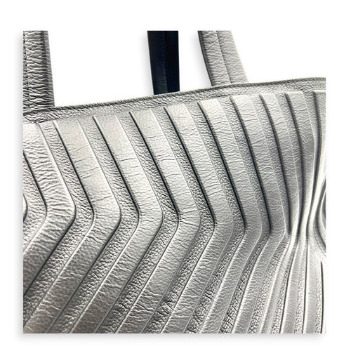 Car Top Handle Bag Black in Calfskin, Gunmetal hardware