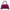 Hourglass Small Pink Top Handle Bag in Python Leather, Silver hardware