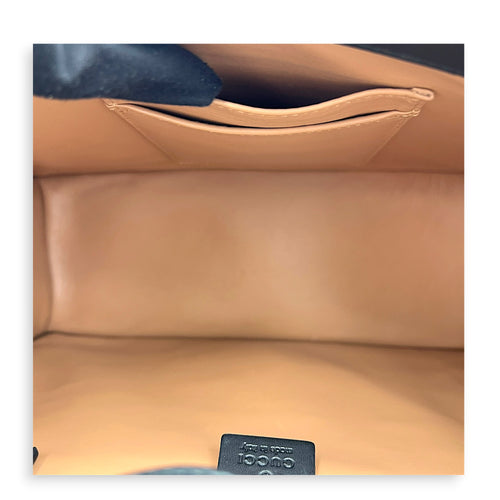 Bamboo Lilith Top Handle Bag in Calfskin, Gold hardware