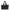 Coco Cocoon Tote Bag Black in Nylon, Silver hardware