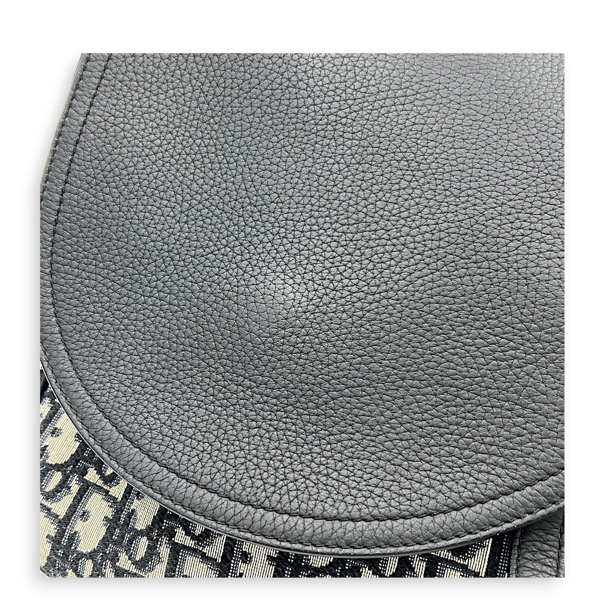 Saddle Messenger Blue in Canvas, Silver hardware