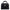 LockMe Top Handle Bag Mini Black in Calfskin, Silver hardware
