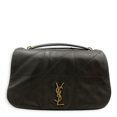 Jamie 4.3 Shoulder Bag Mini Green in Lambskin, Gold hardware
