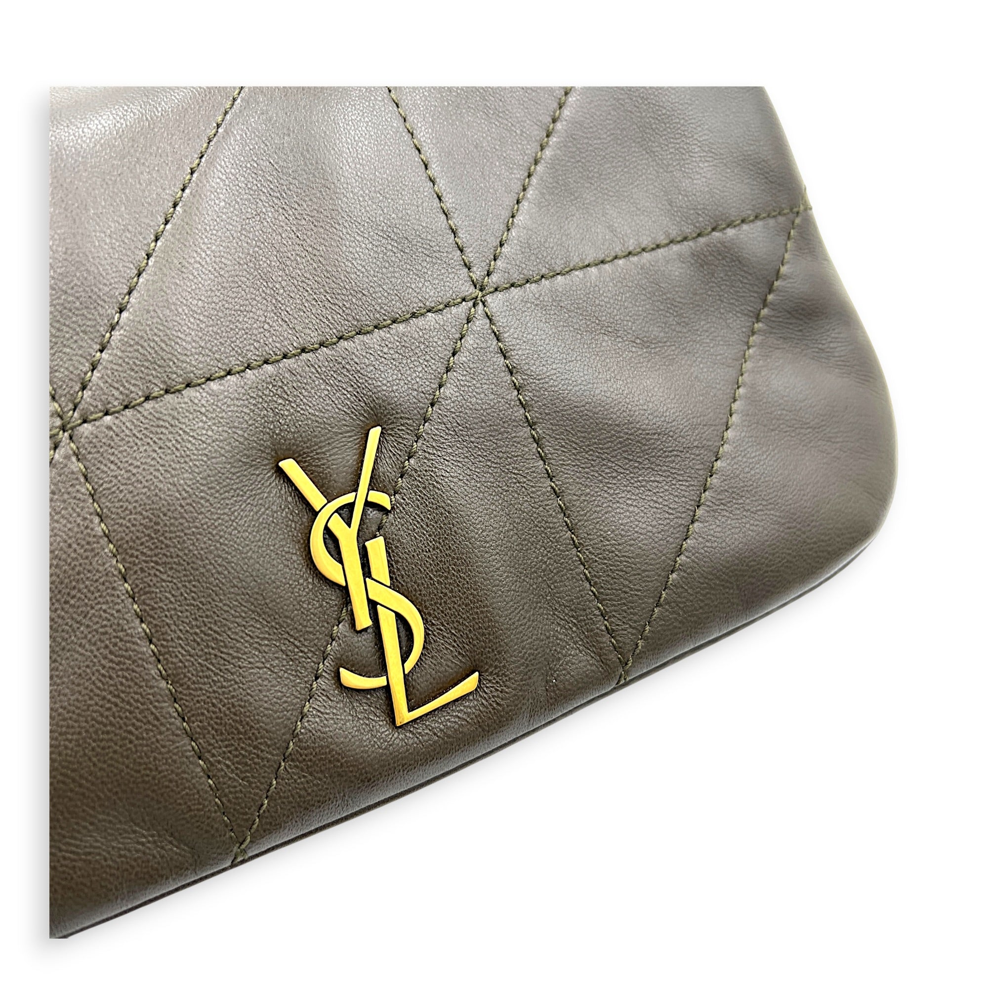 Jamie 4.3 Shoulder Bag Mini Green in Lambskin, Gold hardware