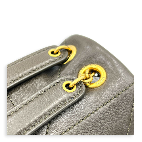 Jamie 4.3 Shoulder Bag Mini Green in Lambskin, Gold hardware