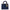 Lady Dior Top Handle Bag Small Blue in Lambskin, Gold hardware