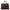 OnTheGo Top Handle Bag MM Brown in Monogram Coated Canvas, Gold hardware