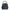 Babylone Shoulder Bag Black in Mahina Leather, Silver hardware