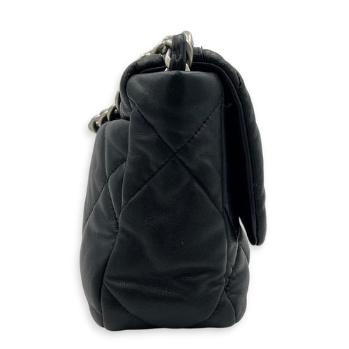C19 Shoulder Bag Black in Lambskin, Mixed hardware