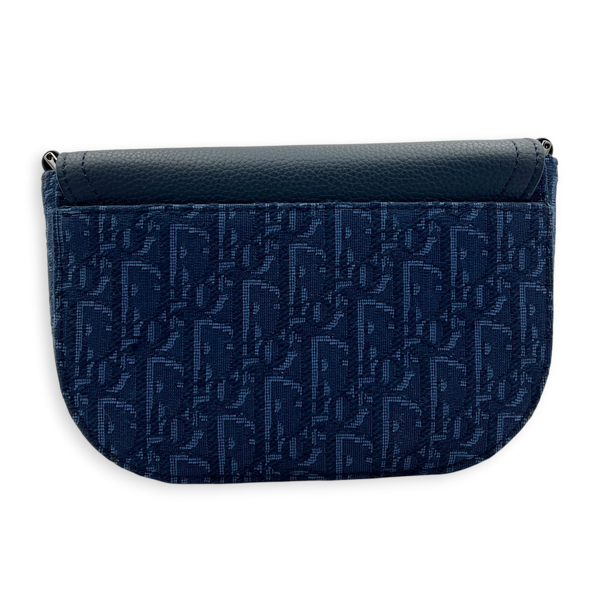 Saddle Blue Messenger in Canvas, Gold hardware