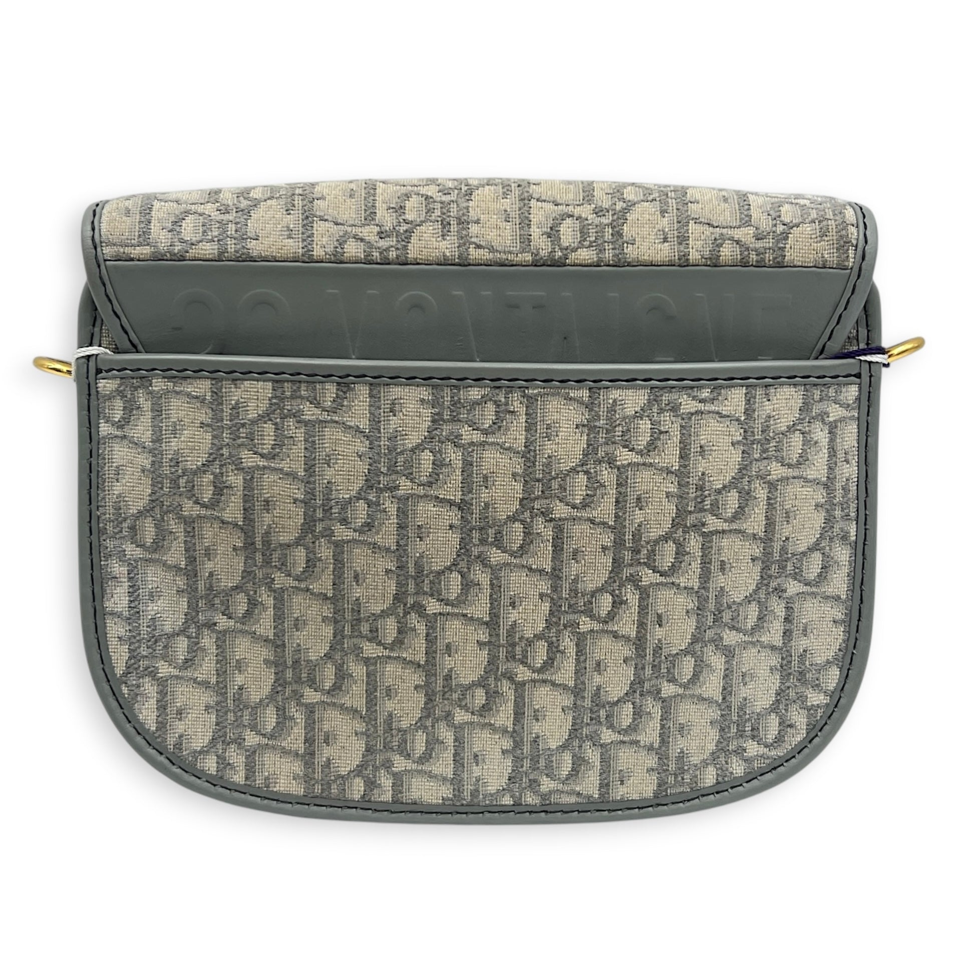 Bobby Shoulder Bag Grey in Canvas, Gold hardware