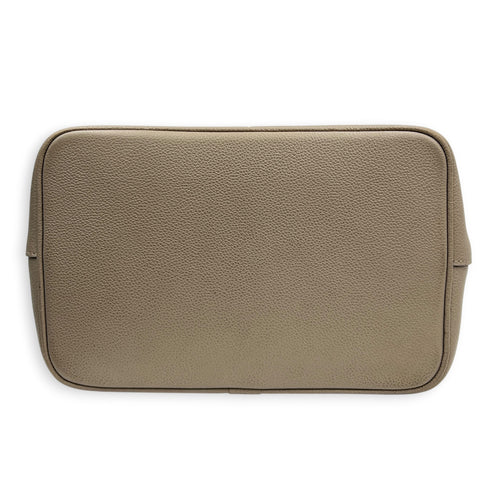 NeoNoe Bucket Bag Beige in Empreinte Leather, Gold hardware