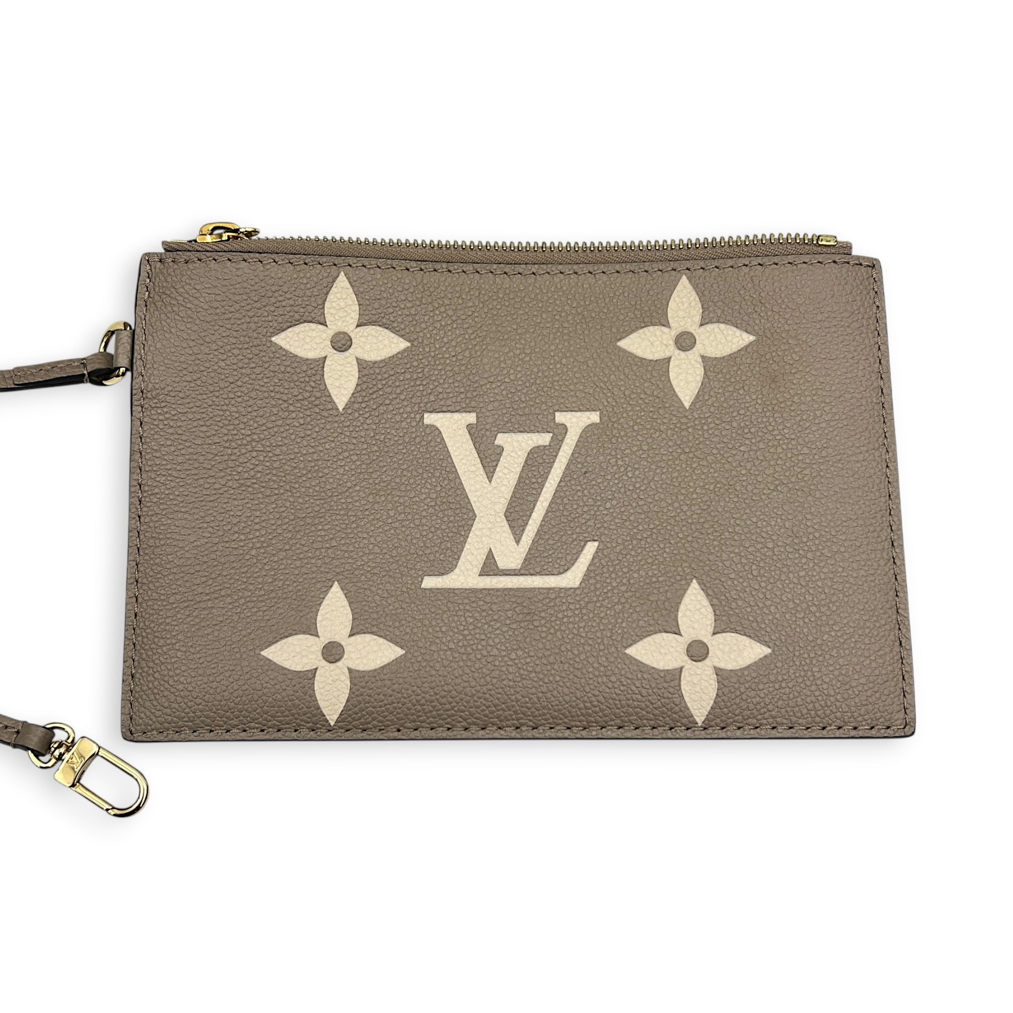 NeoNoe Bucket Bag Beige in Empreinte Leather, Gold hardware