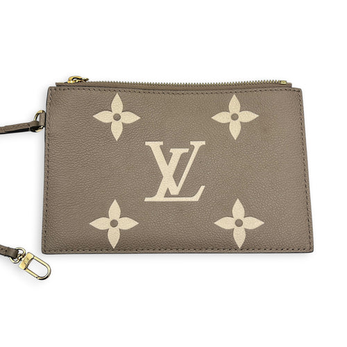 NeoNoe Bucket Bag Beige in Empreinte Leather, Gold hardware