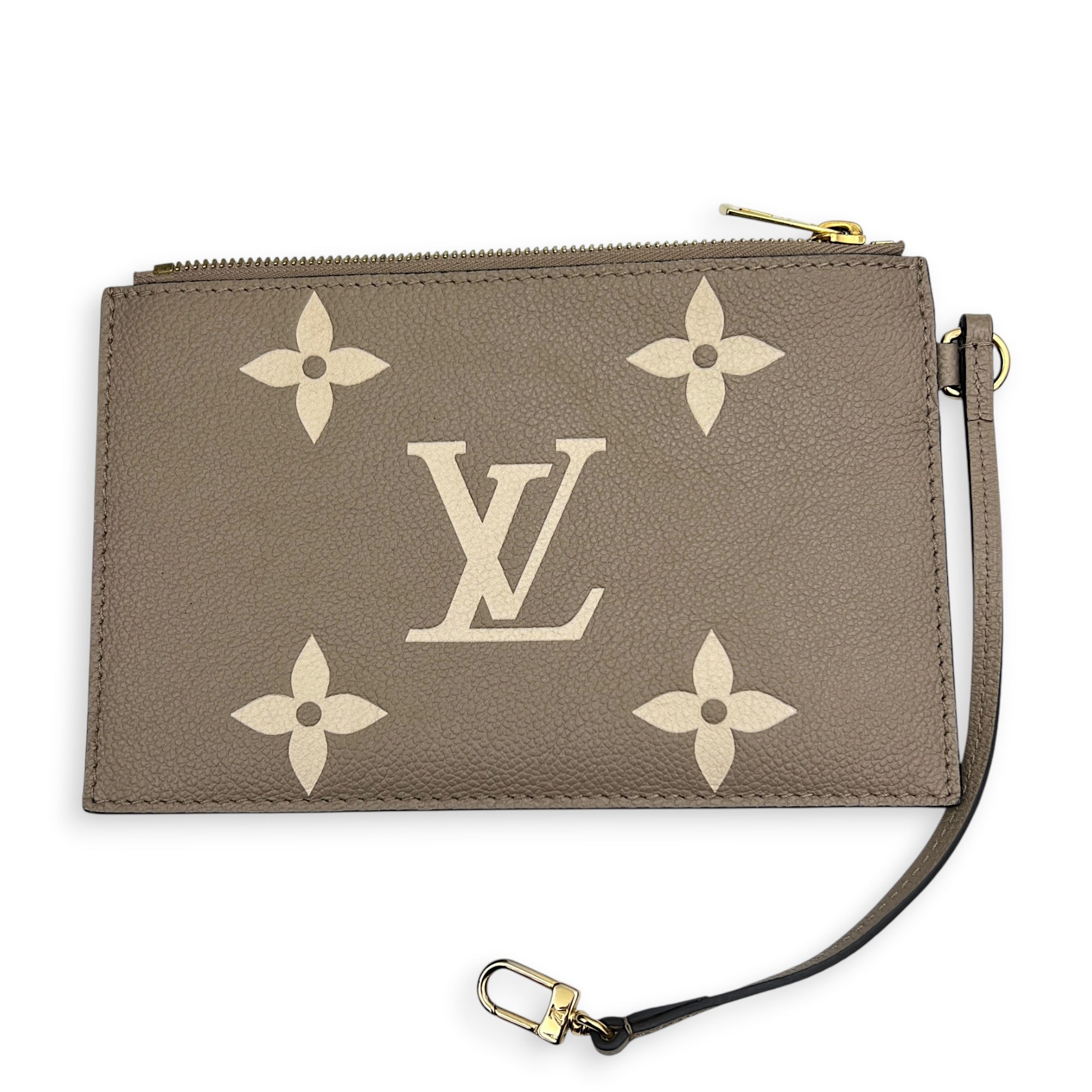 NeoNoe Bucket Bag Beige in Empreinte Leather, Gold hardware