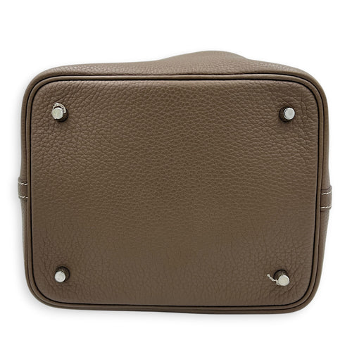 Picotin Etoupe in Clemence, Palladium hardware