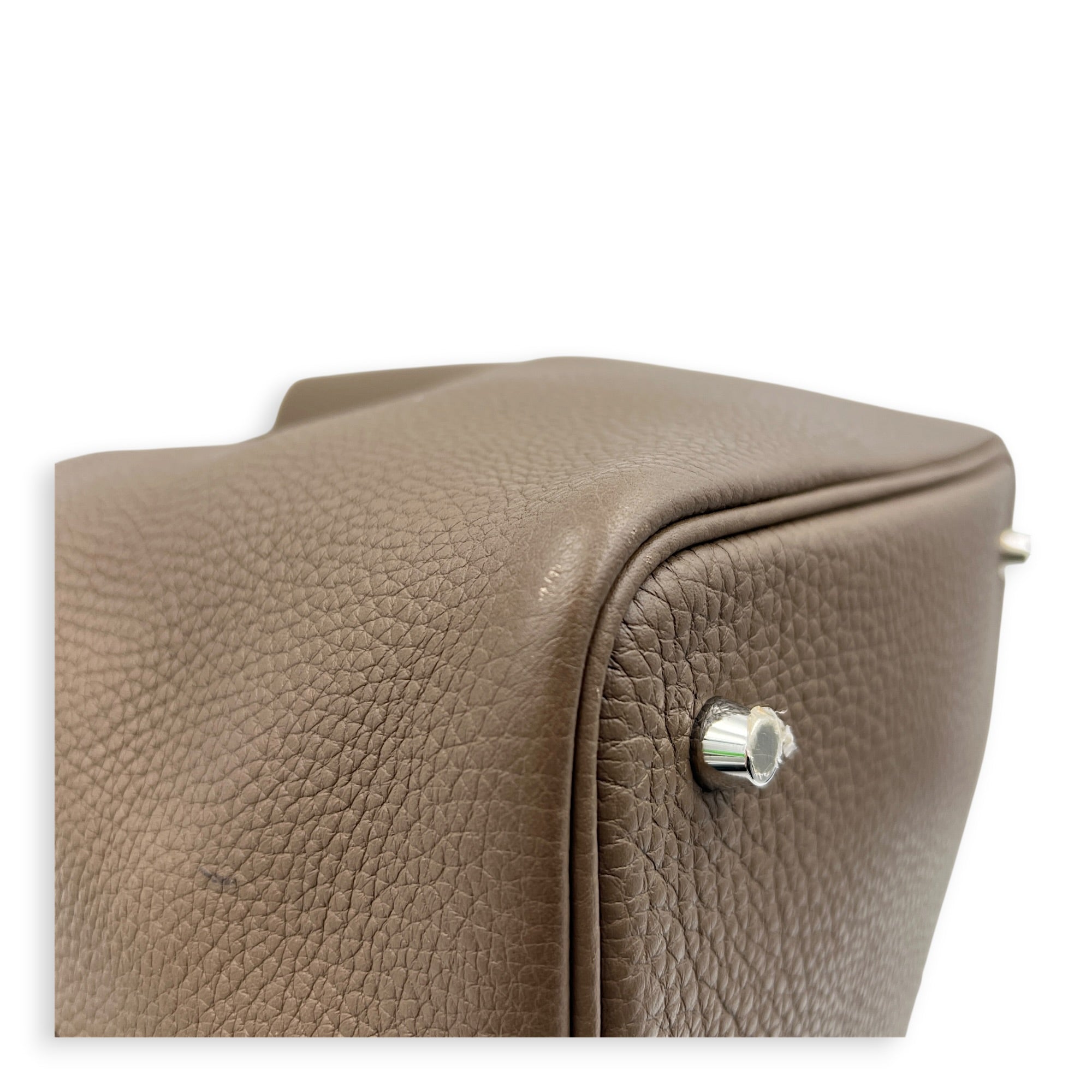 Picotin Etoupe in Clemence, Palladium hardware