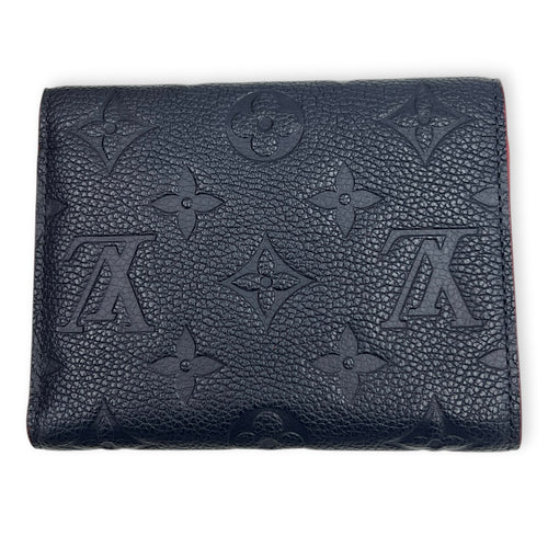 Victorine Vanity Bag Blue in Monogram Empreinte Leather, Gold hardware