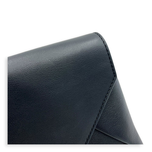 Love Note Shoulder Bag Black in Calfskin, Gold hardware