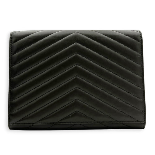Cassandre Green Pouch in Calfskin, Gold hardware