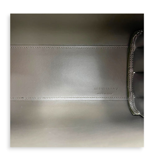 Sac de Jour Top Handle Bag Green in Calfskin, Gold hardware